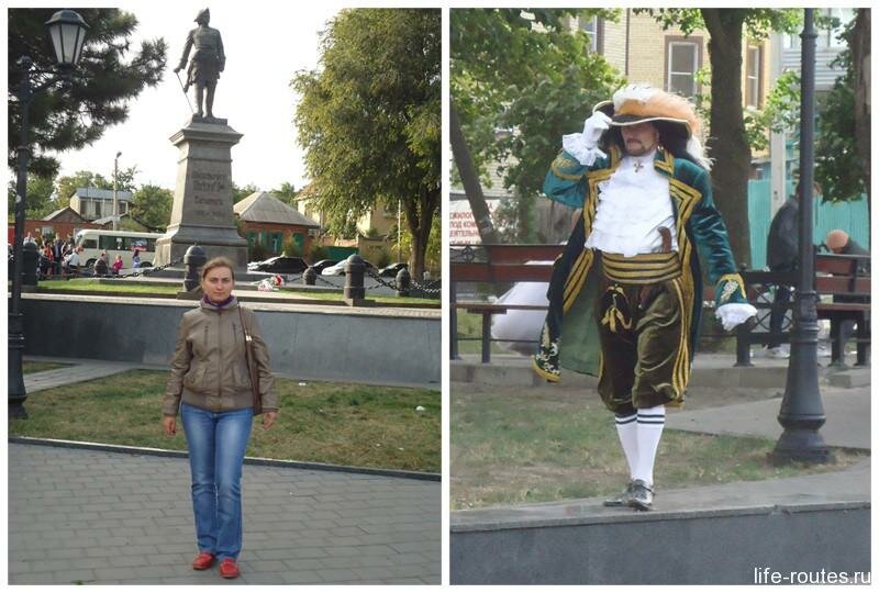 Живой и бронзовый Петр I