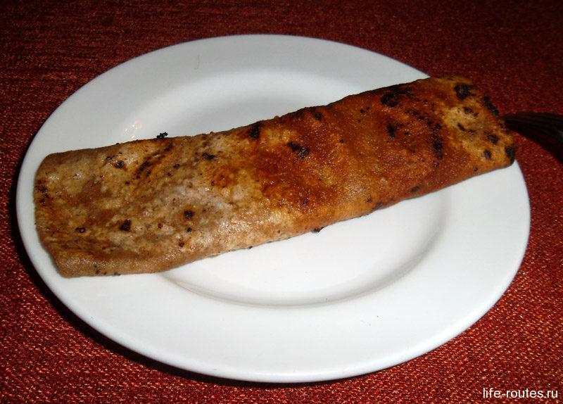 Сульчина - блинчик с картофелем, запеченный на углях