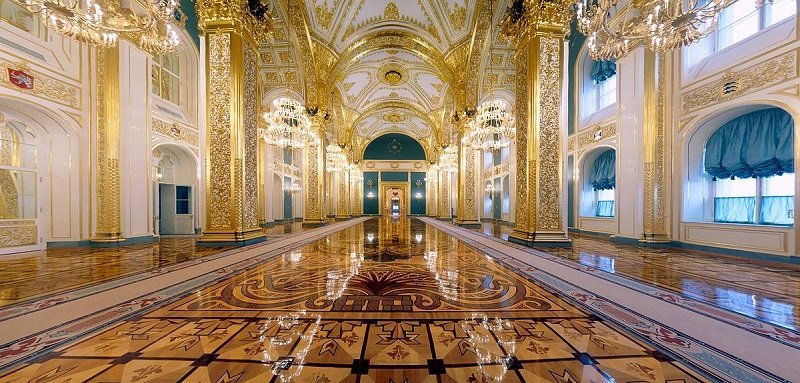 Интерьеры Большого Кремлевского дворца